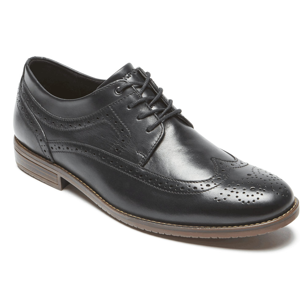 Rockport Oxfords Herre Svart - Style Purpose 3 Wingtip - IWCH71830